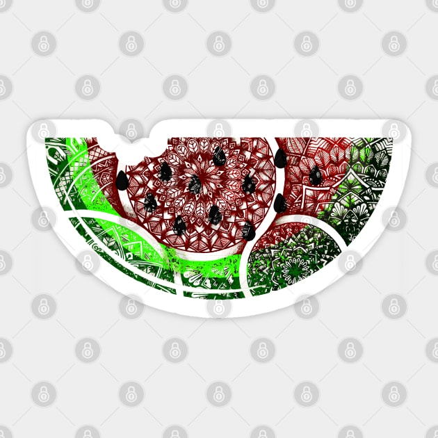 Watermelon Sticker by Lamink